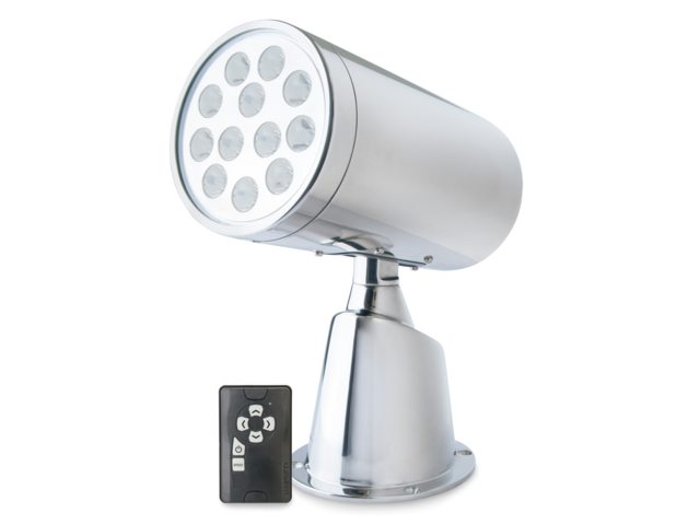 LED IP67 Edelstahl Spotlight mit Fernbedienung