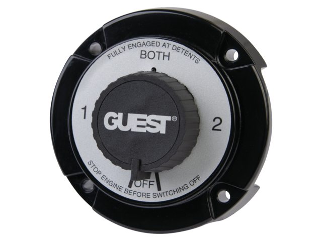 Marinco Battery Selector Switch 230A continuous without AFD Grey