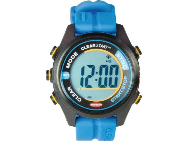 Clear Start 40 Segeluhr blau/schwarz