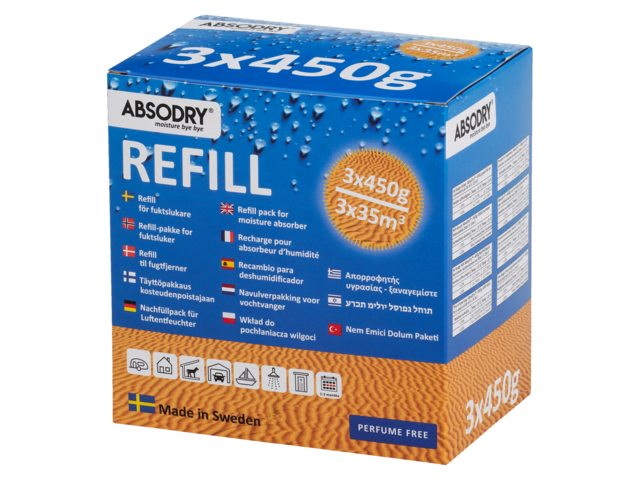 Refill 3x450g Parfümfrei