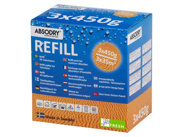 Refill 3x450g Frisch