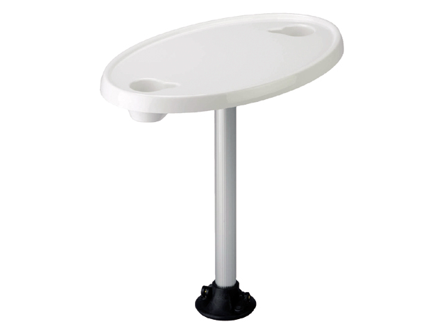 Deluxe Oval Verstaubar Table System