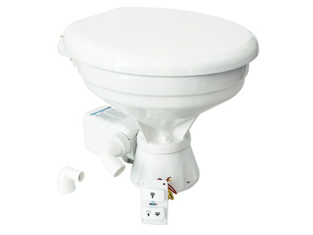 Albin Marine Toilette Silent komfort 12V