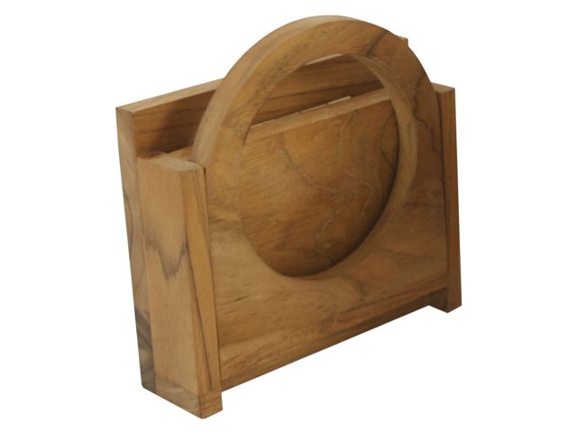 Teak Becherhalter klappbar 11.7x13x11cm