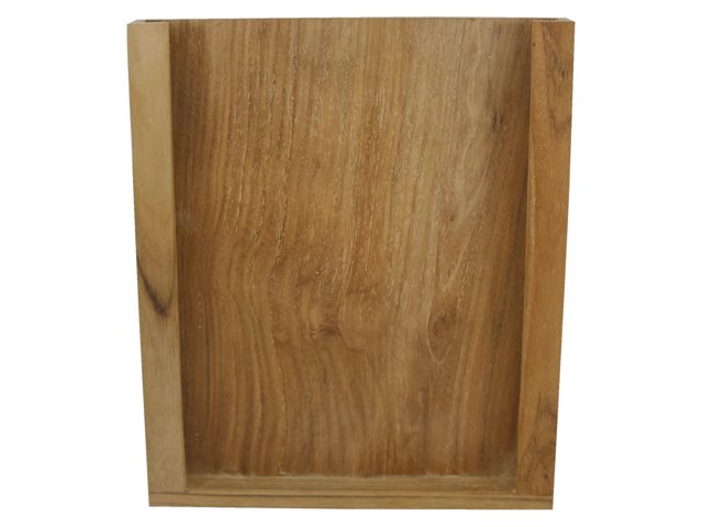 Teak Halter für Tablet 20.4x24x2.5cm