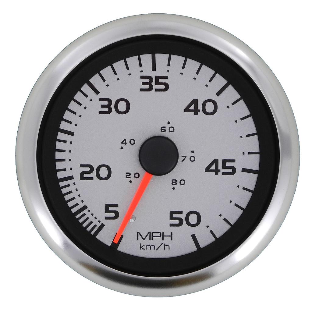 Teleflex Argent Pro Speedometer 50 MPH 5"