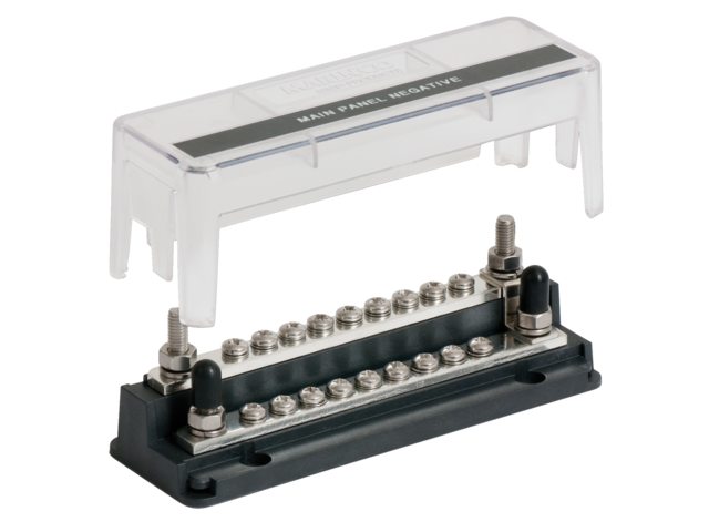 BEP Z-Sammelschiene 18 Terminals, 4 Bolzen