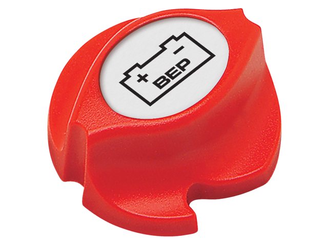 BEP Knopf für Batterieschalter rot Serie 701