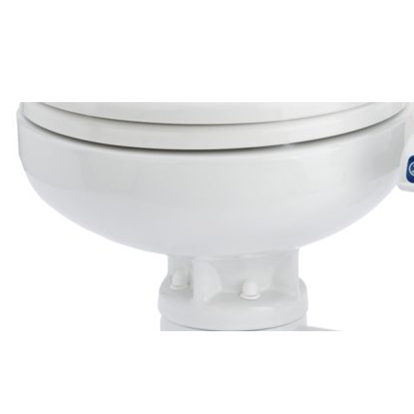 Talamex Toiletten-Becken für Bordtoilette / Bootstoilette mit Handpumpe Kompakt flach