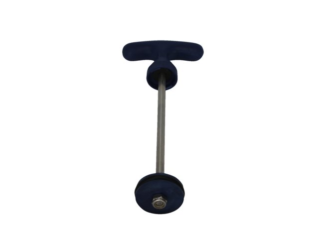 Talamex Pumpengriff-Kit mit Stange und O-Ring für Bordtoilette / Bootstoilette mit Handpumpe