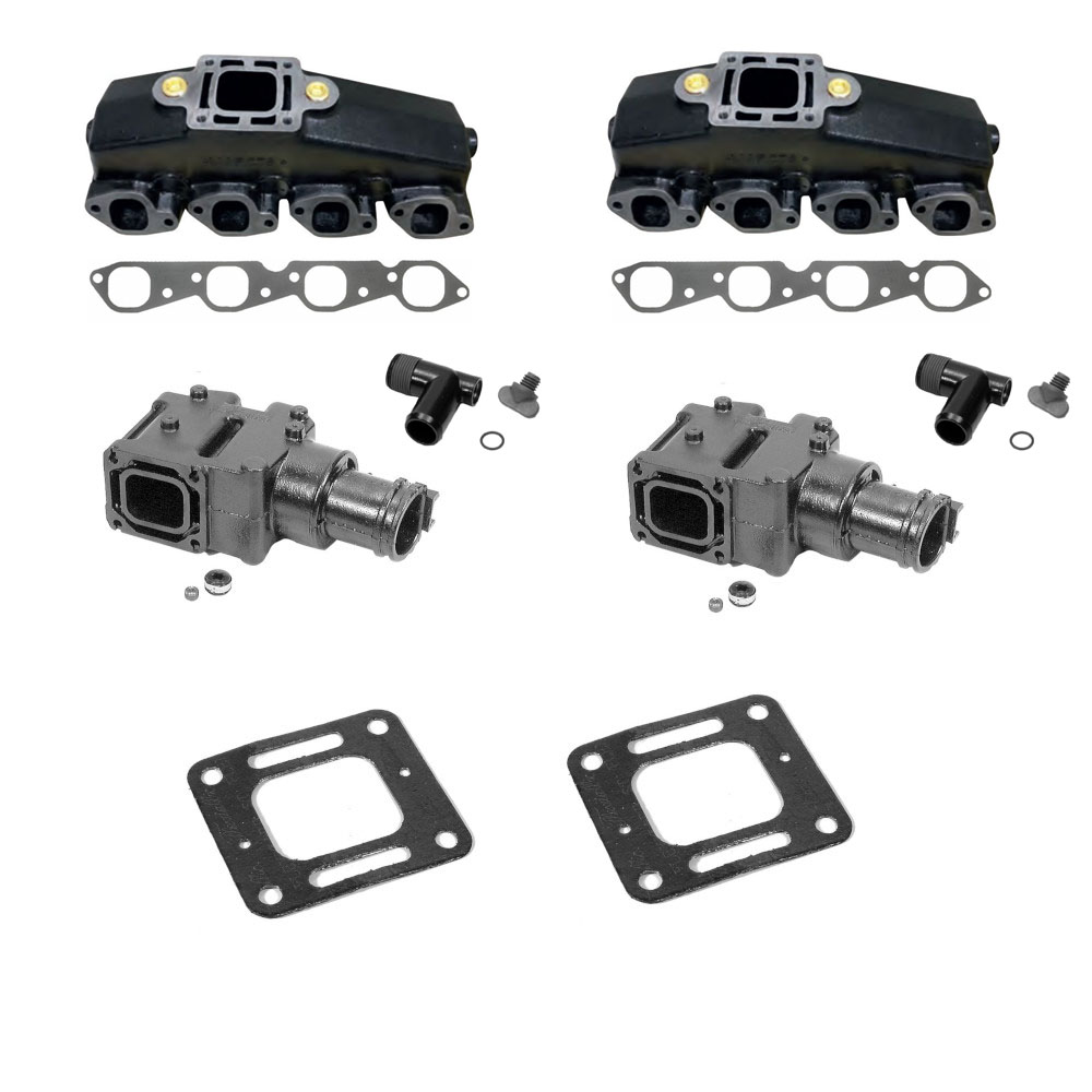 Mercruiser Abgaskrümmer Satz V8 7.4L 1985-2002