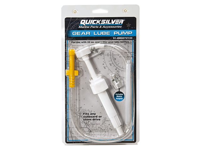 Quicksilver Getriebeölpumpe incl. Adapter für 1L Flaschen 8M0072133