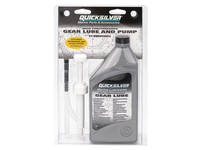 Quicksilver High Performance Getriebeöl 1 Liter mit Pumpe 8M0219576