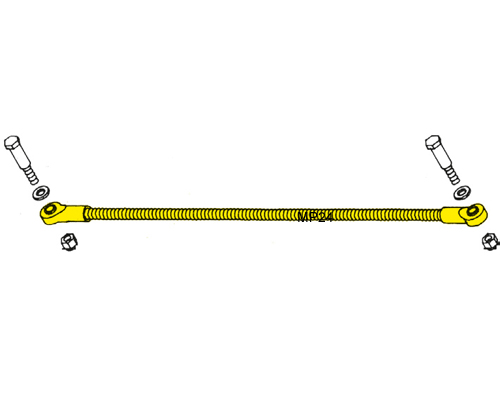 universelle Spurstange für 2 Motoren