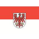 Brandenburg Flagge  20x30cm