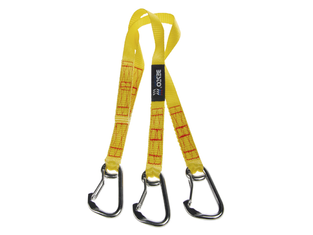 [L-20613003] Besto Lifeleine / Rettungsleine mit 3 Karabiner