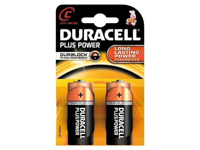 Duracell Plus MN1400 C 2-Pack