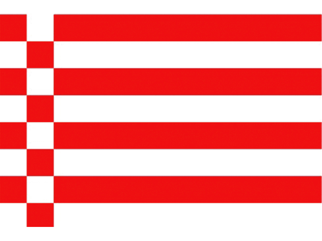 [L-27390020] Flagge Bremen 20x30cm