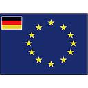 Flagge Europarat/BRD 40x60cm