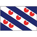 Flagge Friesland 1.2x1.8m