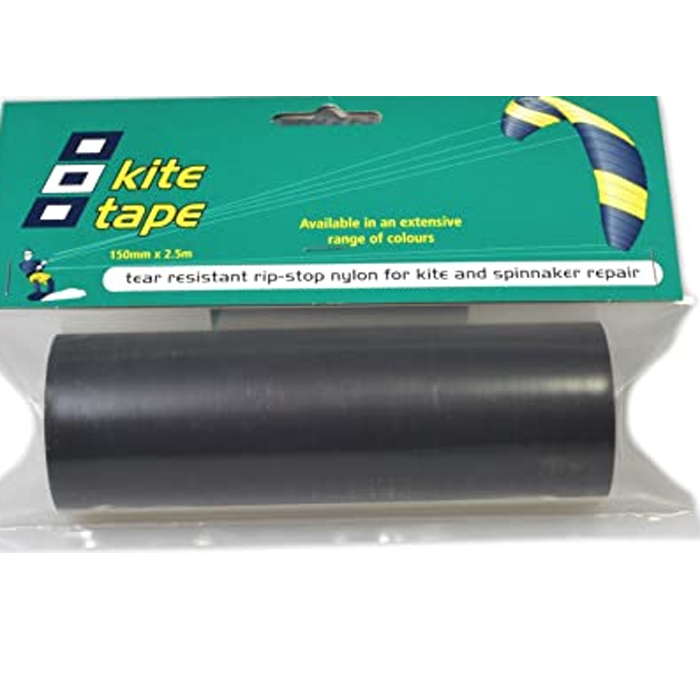 [L-11392101] PSP Marine Tapes Schwarz Kite Reparatur Tape 150 mm x 2,5 m