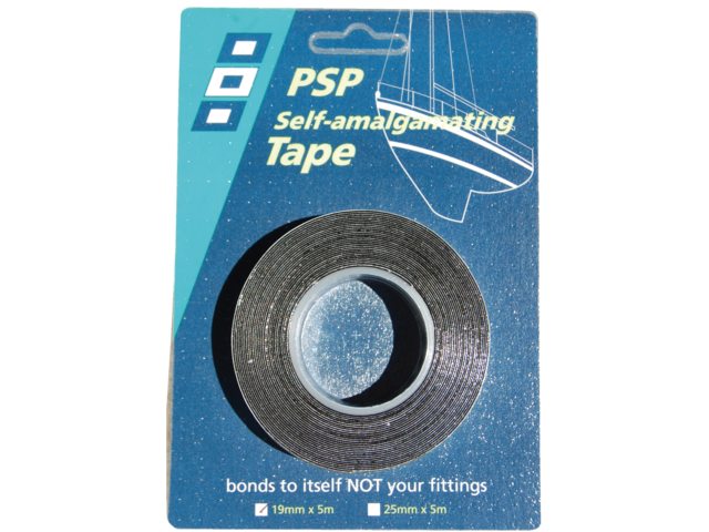 [L-14400019] PSP Marine Tapes vulkanisierendes Tape Schwarz 19 mm x 5 m