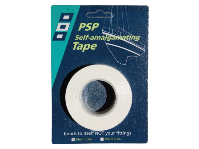 [L-14400125] PSP Marine Tapes vulkanisierendes Tape Weiß 25 mm x 5 m