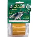 PSP Marine Tapes Retro Reflektierendes Tape Gelb 50 mm x 2,5 m