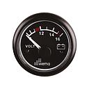 Voltmeter 12V schwarz