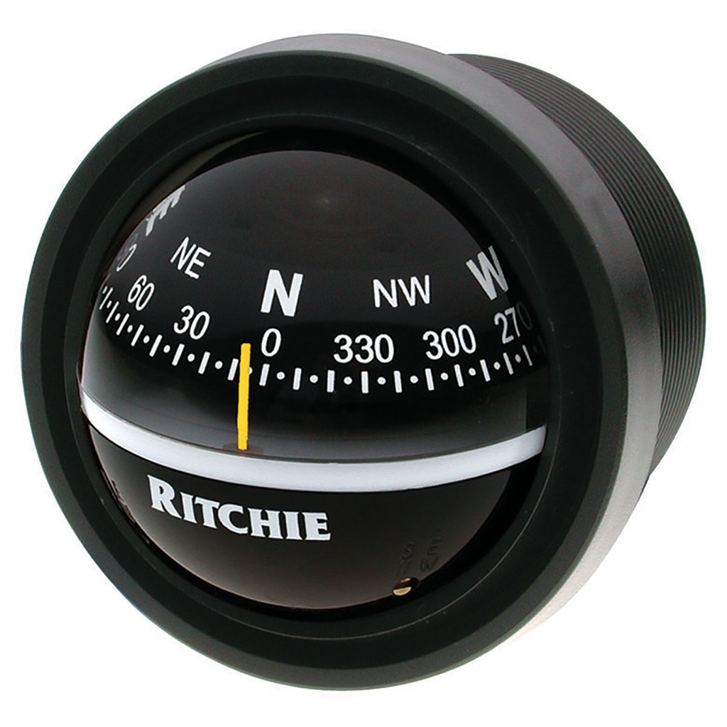 [RM-RITV-57] Ritchie Explorer V-57 schwarz Kompass für Armaturenbrettmontage