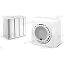 SUBWOOFER ENCLOSED M10W5-CG-WH BLANCO 25