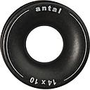 Antal Aluminium Low Friction Ringe  D1=14mm  D2=35mm  Ø=10mm  T=15mm  Gewicht 0 012kg  Arbeitslast 1600kg