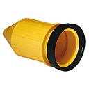 Marinco 32A Weatherproof Cover With Threaded Ring Yellow (Export version)