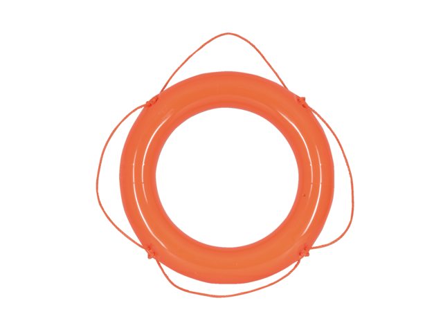 [L-20107011] Rettungsring PVC 60x40cm orange