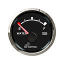 Wema NMEA2000 Silber-Serie Anzeige Wasser schwarz