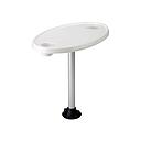 Deluxe Oval Verstaubar Table System