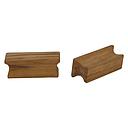 Teak Schubladengriff 7x2.8x2.8cm (Paar)