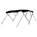 Talamex Bimini Top Deluxe Schwarz 216 - 229cm x 240cm x 137cm 4-armig