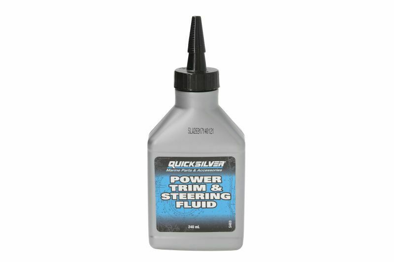 [858074QB1] Quicksilver Power Trim / Lenkungsöl 240 ml